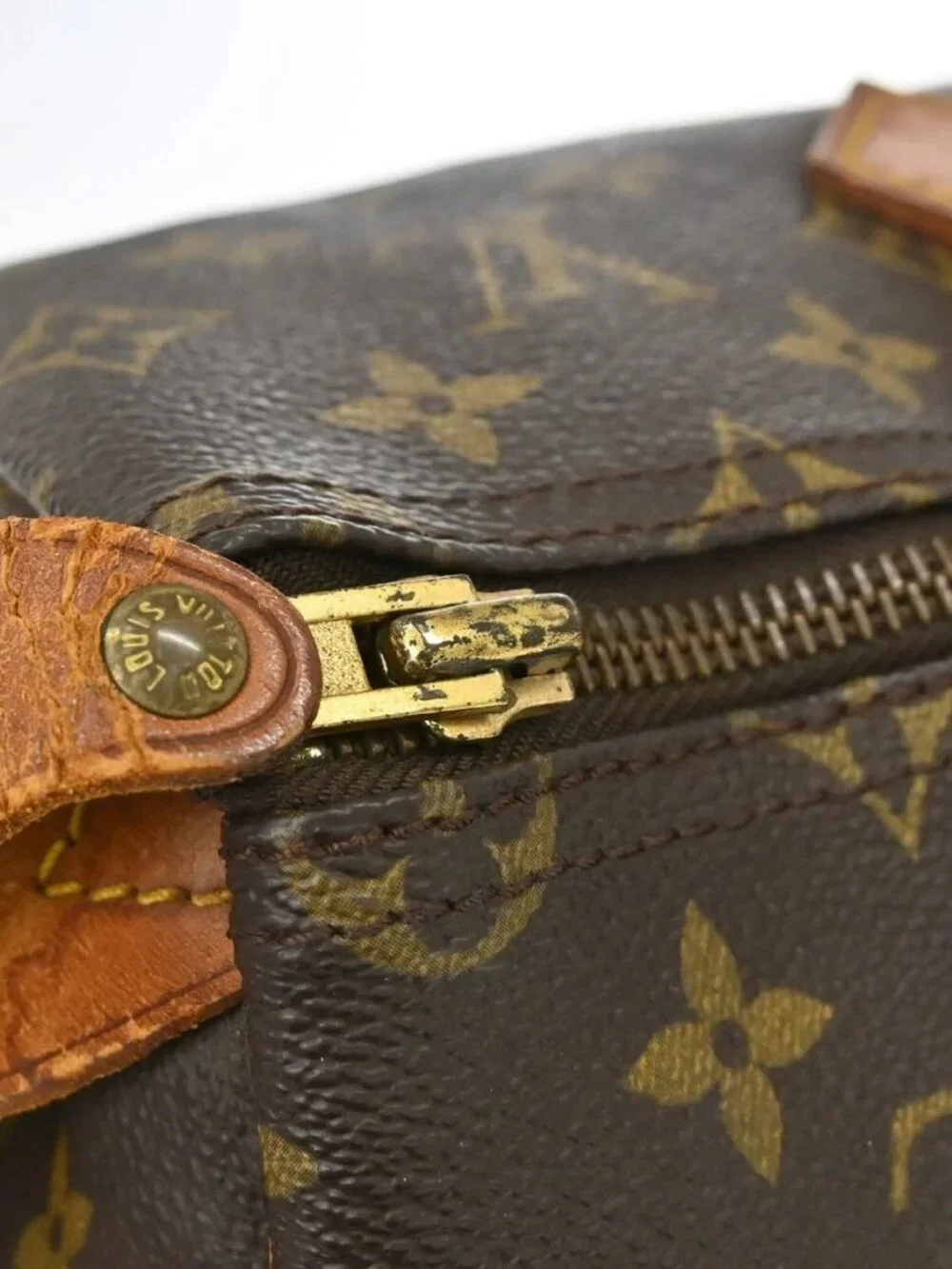 Best05 LOUIS VUITTON SPEEDY 35 HANDBAG MONOGRAM CANVAS